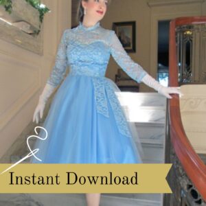 The 1950s Sisters Dress Pattern - Instant Download Digital File