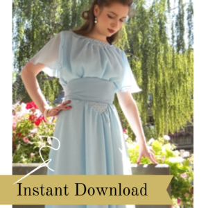 Maria's Gazebo Dress Pattern | Instant Download Digital File (Sizes 6-20)