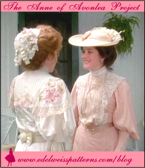 The Anne of Avonlea Film Costume Project-Diana Barry's Dress | Edelweiss  Patterns