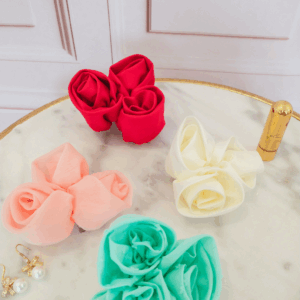 dior roses on marble table